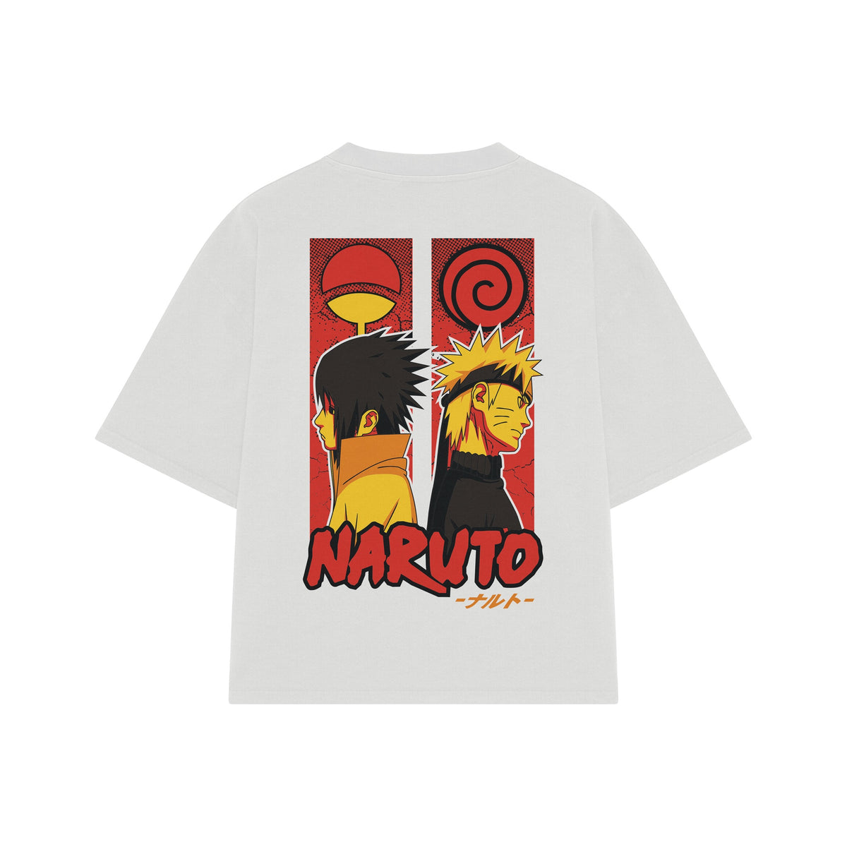 Playera streetwear premium de anime y gaming ExtraLife MX, corte oversized drop shoulder ligero y fresco en color Deep Black y Off-White, moda urbana mexicana de culto.