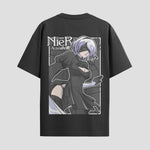 Playera urbana de anime y gaming ExtraLife MX, corte Classic Premium unisex ligero y transpirable en color Deep Black y Pure White, ropa de uso diario para gym y casual.