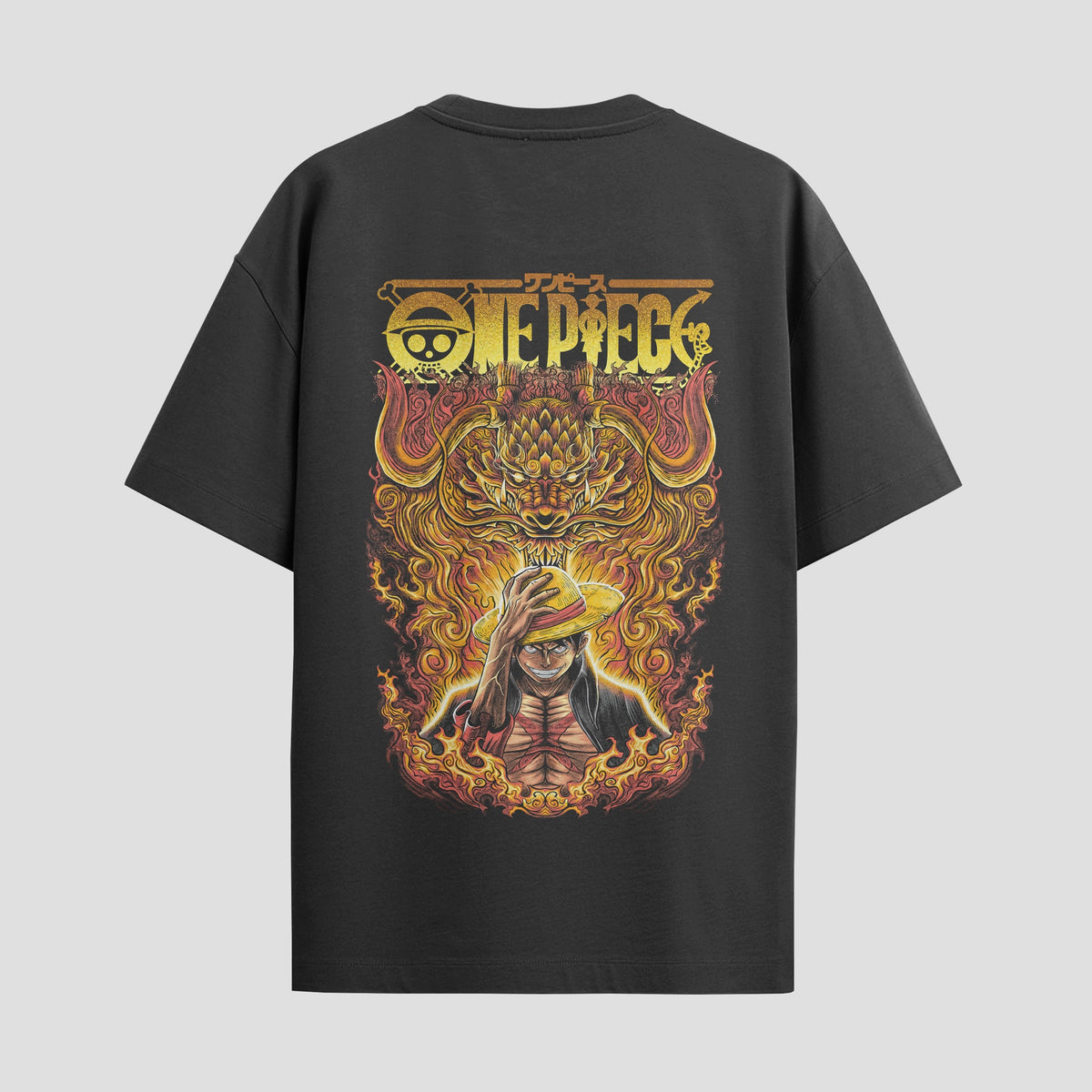 Playera urbana de anime y gaming ExtraLife MX, corte Classic Premium unisex ligero y transpirable en color Deep Black y Pure White, ropa de uso diario para gym y casual.