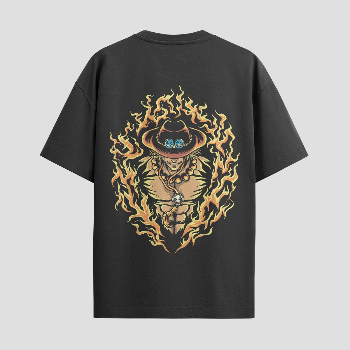 Playera urbana de anime y gaming ExtraLife MX, corte Classic Premium unisex ligero y transpirable en color Deep Black y Pure White, ropa de uso diario para gym y casual.