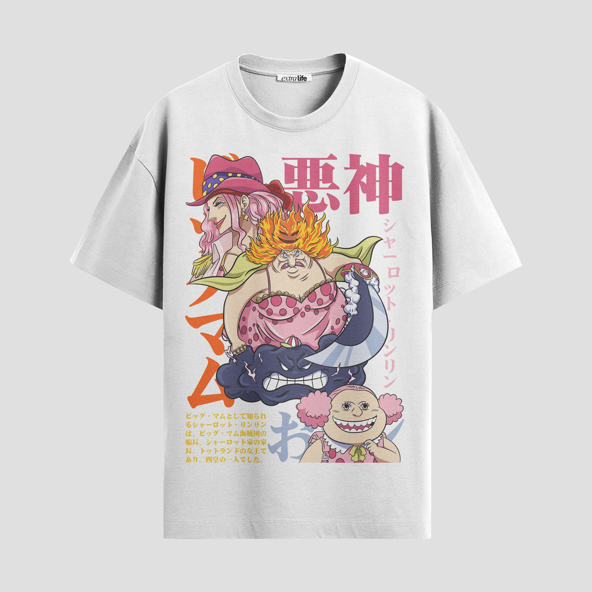 Playera urbana de anime y gaming ExtraLife MX, corte Classic Premium unisex ligero y transpirable en color Deep Black y Pure White, ropa de uso diario para gym y casual.