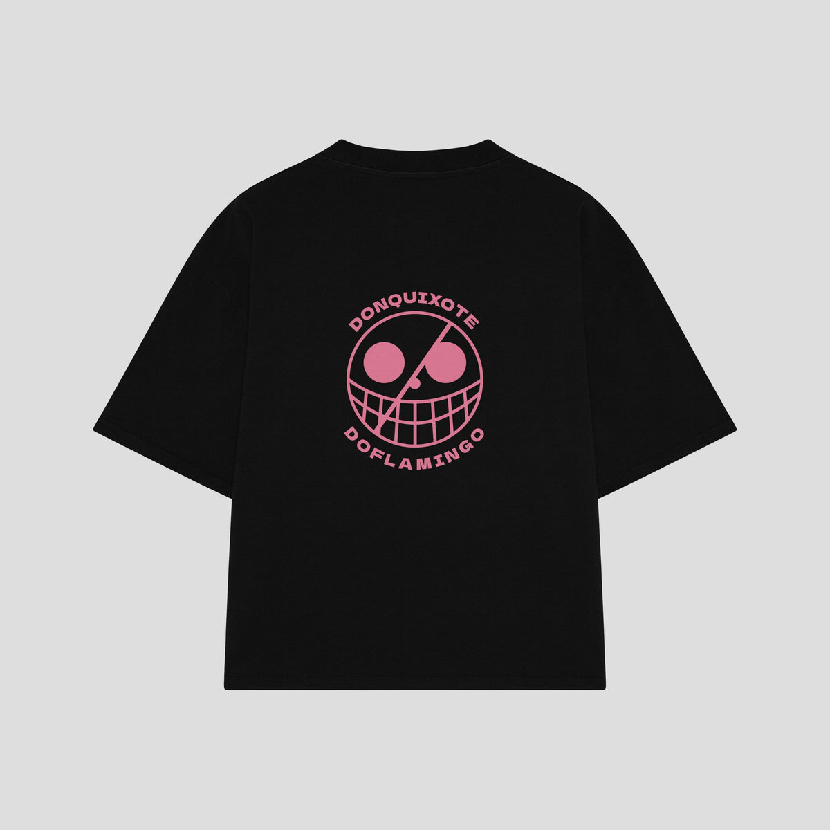 Playera streetwear premium de anime y gaming ExtraLife MX, corte oversized drop shoulder ligero y fresco en color Deep Black y Off-White, moda urbana mexicana de culto.