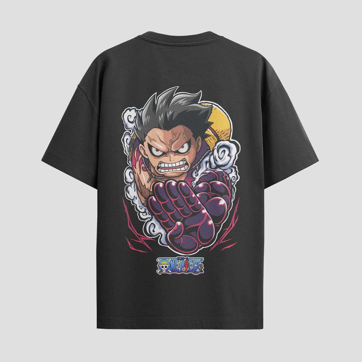 Playera urbana de anime y gaming ExtraLife MX, corte Classic Premium unisex ligero y transpirable en color Deep Black y Pure White, ropa de uso diario para gym y casual.