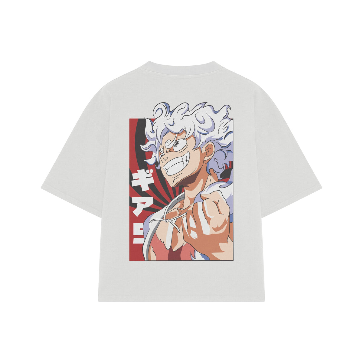 Playera streetwear premium de anime y gaming ExtraLife MX, corte oversized drop shoulder ligero y fresco en color Deep Black y Off-White, moda urbana mexicana de culto.