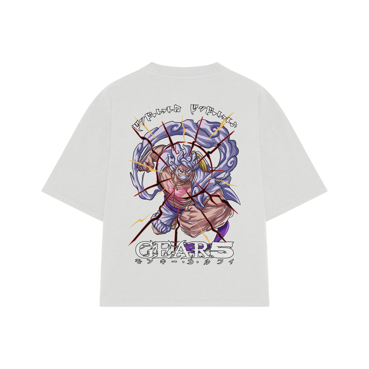Playera streetwear premium de anime y gaming ExtraLife MX, corte oversized drop shoulder ligero y fresco en color Deep Black y Off-White, moda urbana mexicana de culto.