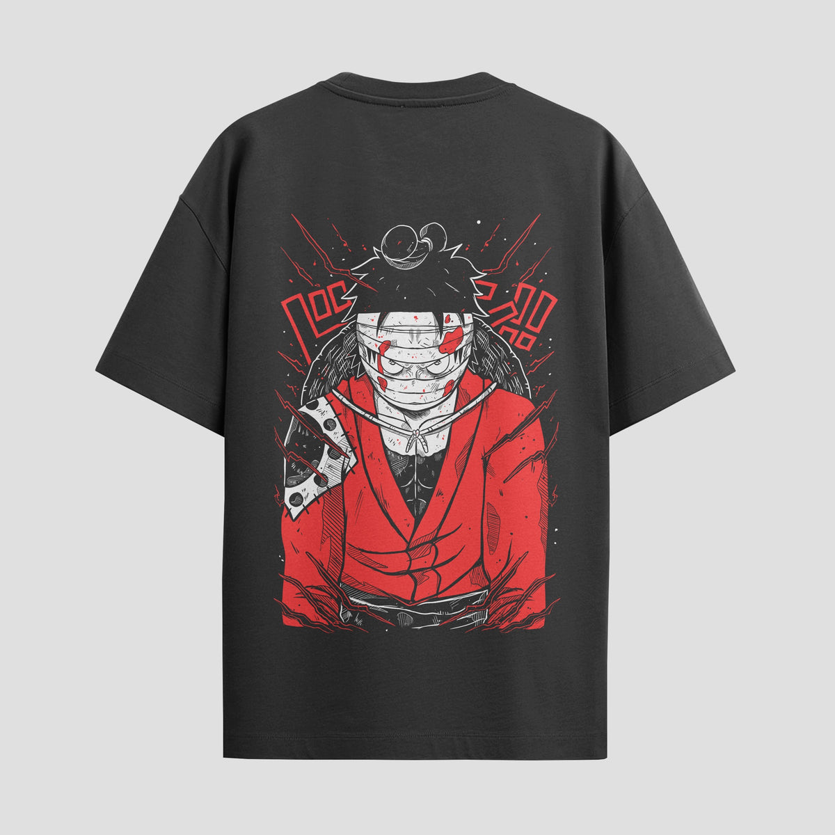 Playera urbana de anime y gaming ExtraLife MX, corte Classic Premium unisex ligero y transpirable en color Deep Black y Pure White, ropa de uso diario para gym y casual.