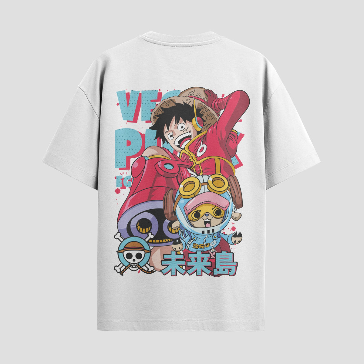 Playera urbana de anime y gaming ExtraLife MX, corte Classic Premium unisex ligero y transpirable en color Deep Black y Pure White, ropa de uso diario para gym y casual.
