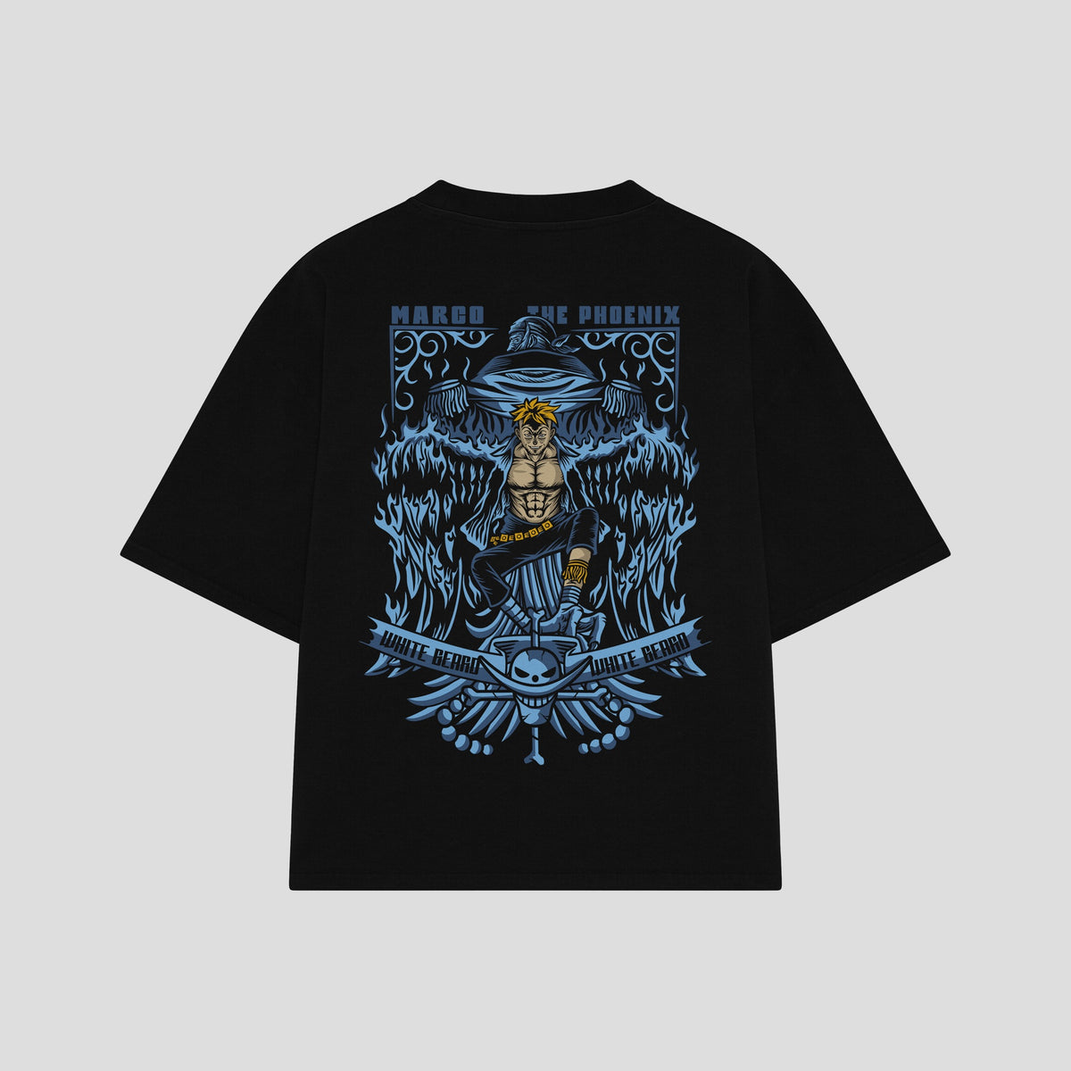 Playera streetwear premium de anime y gaming ExtraLife MX, corte oversized drop shoulder ligero y fresco en color Deep Black y Off-White, moda urbana mexicana de culto.
