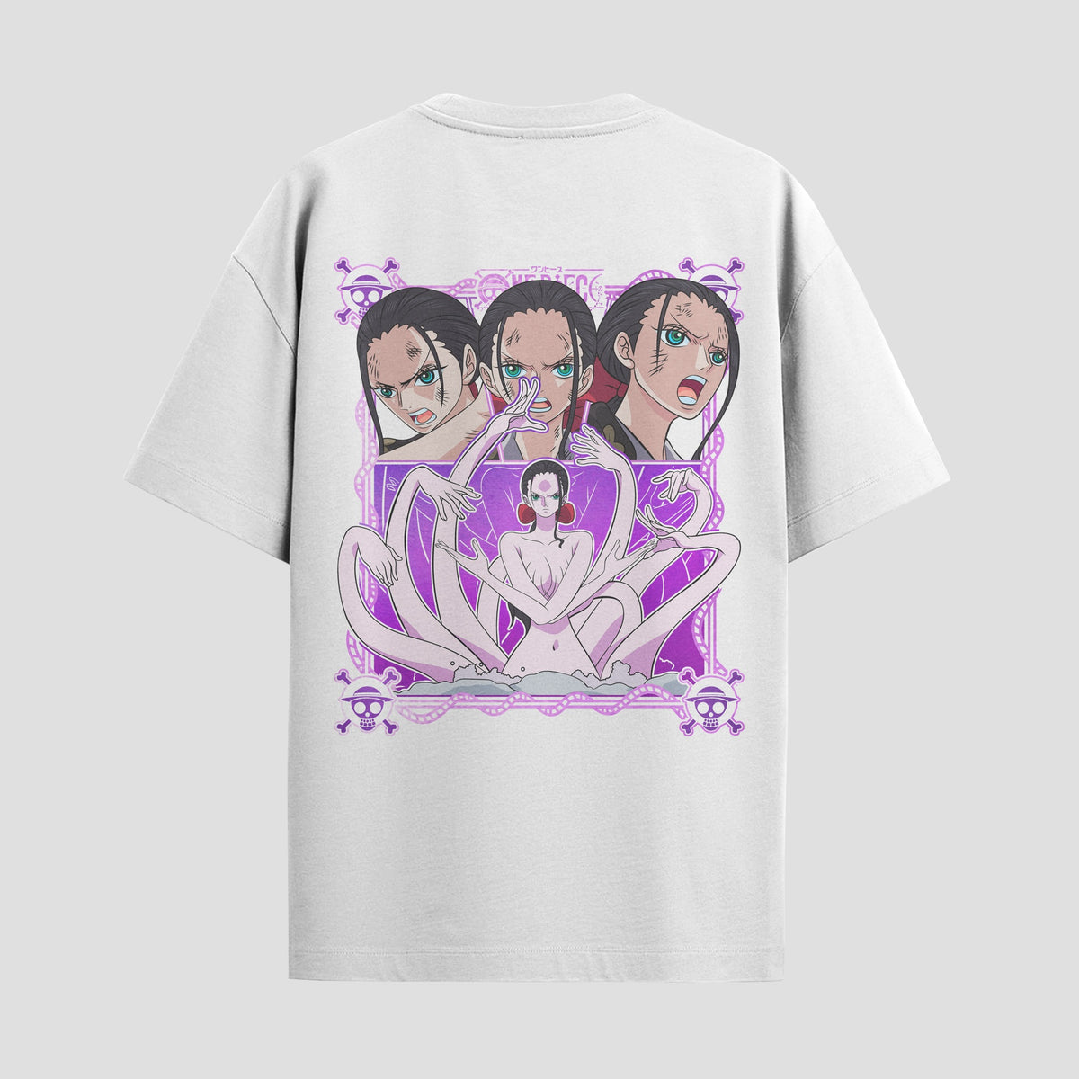 Playera urbana de anime y gaming ExtraLife MX, corte Classic Premium unisex ligero y transpirable en color Deep Black y Pure White, ropa de uso diario para gym y casual.