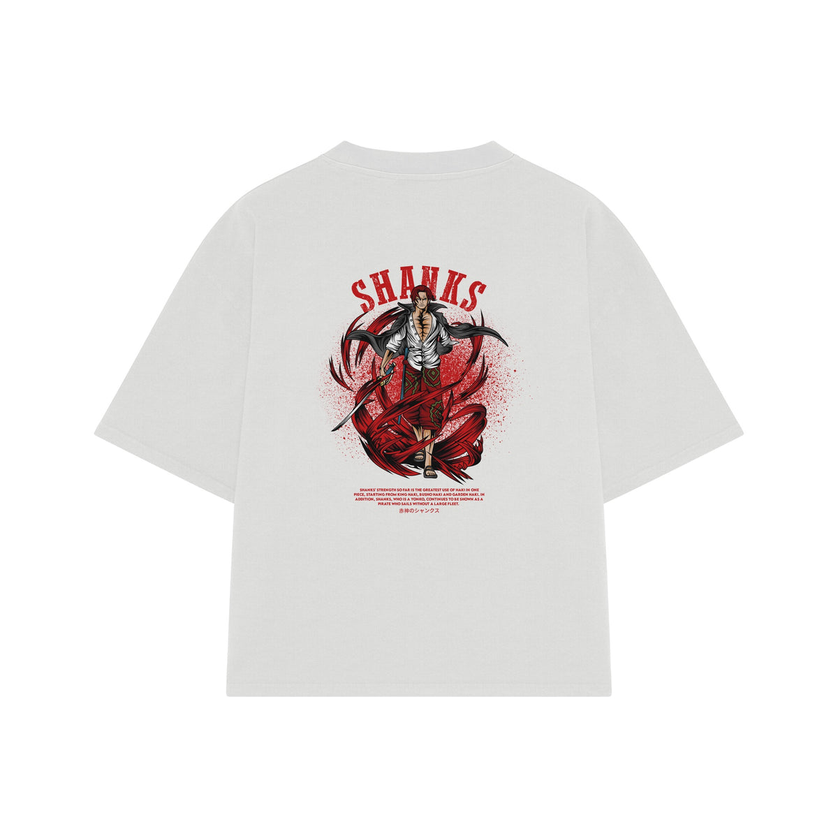 Playera streetwear premium de anime y gaming ExtraLife MX, corte oversized drop shoulder ligero y fresco en color Deep Black y Off-White, moda urbana mexicana de culto.