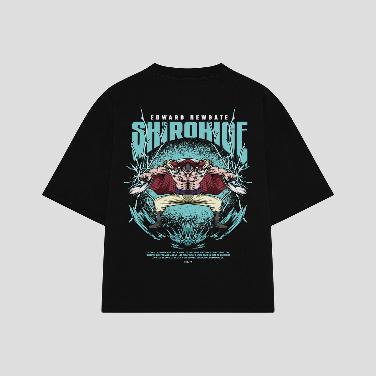 Playera streetwear premium de anime y gaming ExtraLife MX, corte oversized drop shoulder ligero y fresco en color Deep Black y Off-White, moda urbana mexicana de culto.