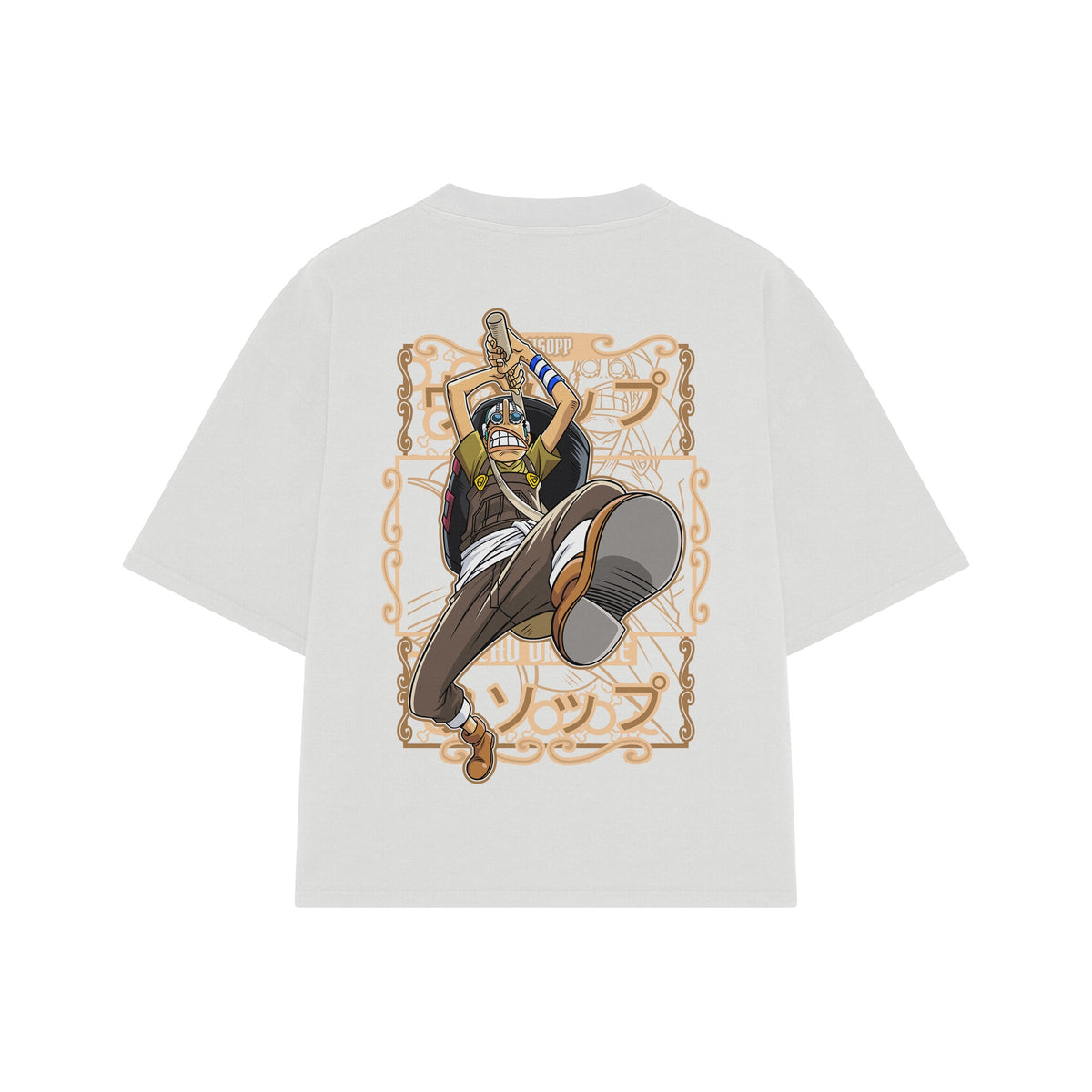 Playera streetwear premium de anime y gaming ExtraLife MX, corte oversized drop shoulder ligero y fresco en color Deep Black y Off-White, moda urbana mexicana de culto.
