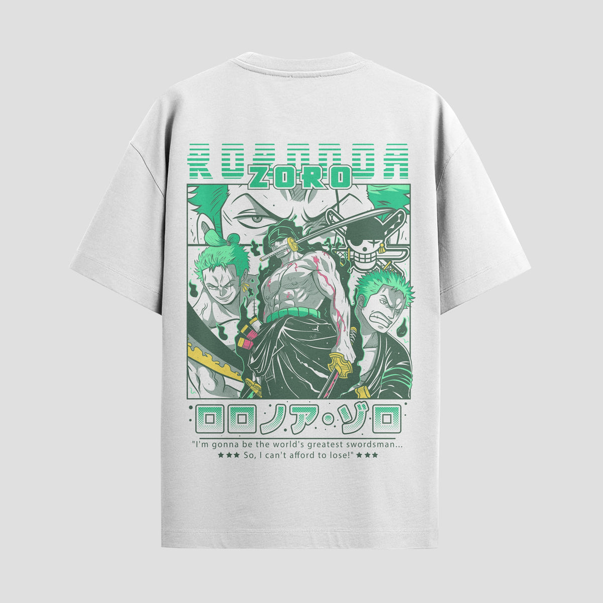 Playera urbana de anime y gaming ExtraLife MX, corte Classic Premium unisex ligero y transpirable en color Deep Black y Pure White, ropa de uso diario para gym y casual.