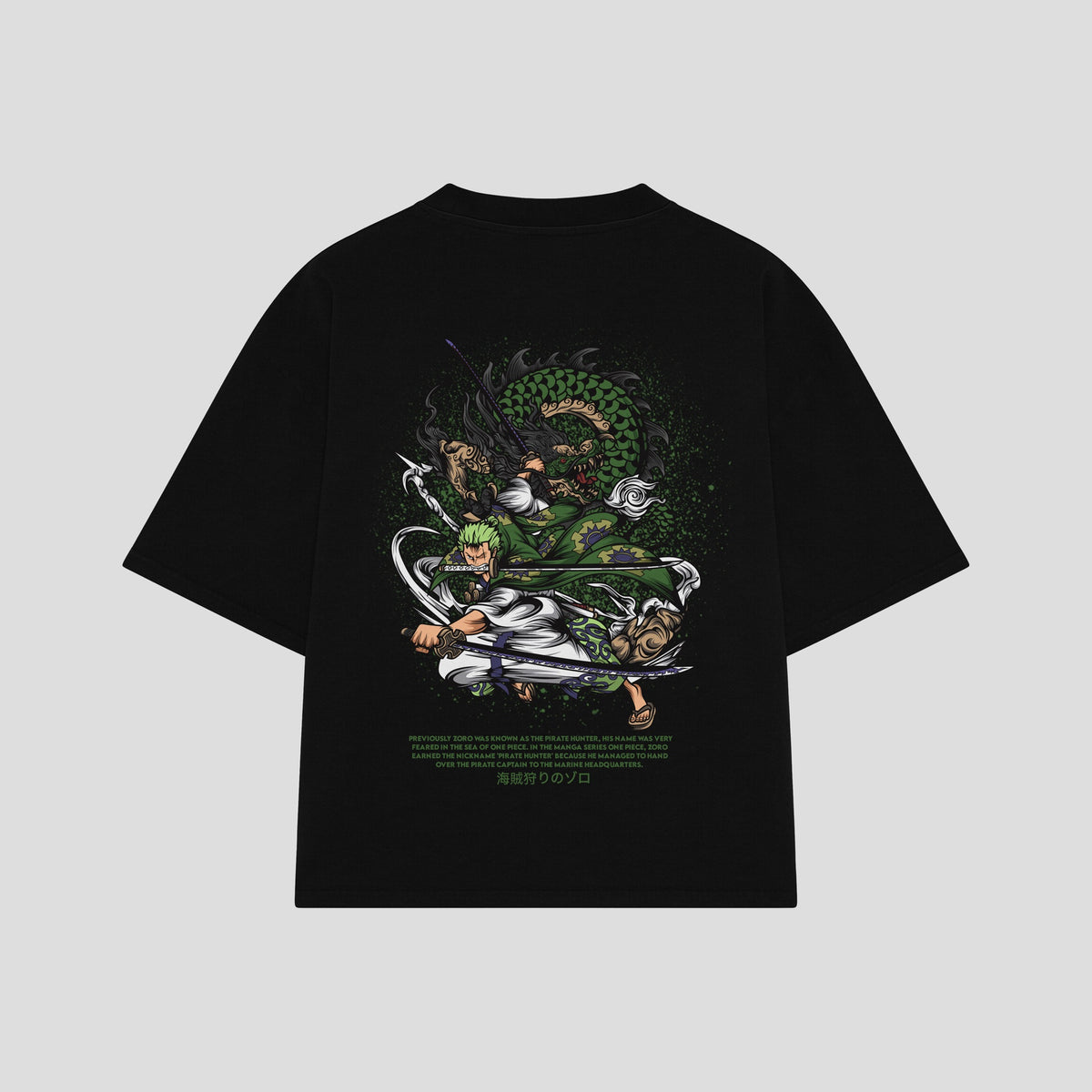 Playera streetwear premium de anime y gaming ExtraLife MX, corte oversized drop shoulder ligero y fresco en color Deep Black y Off-White, moda urbana mexicana de culto.
