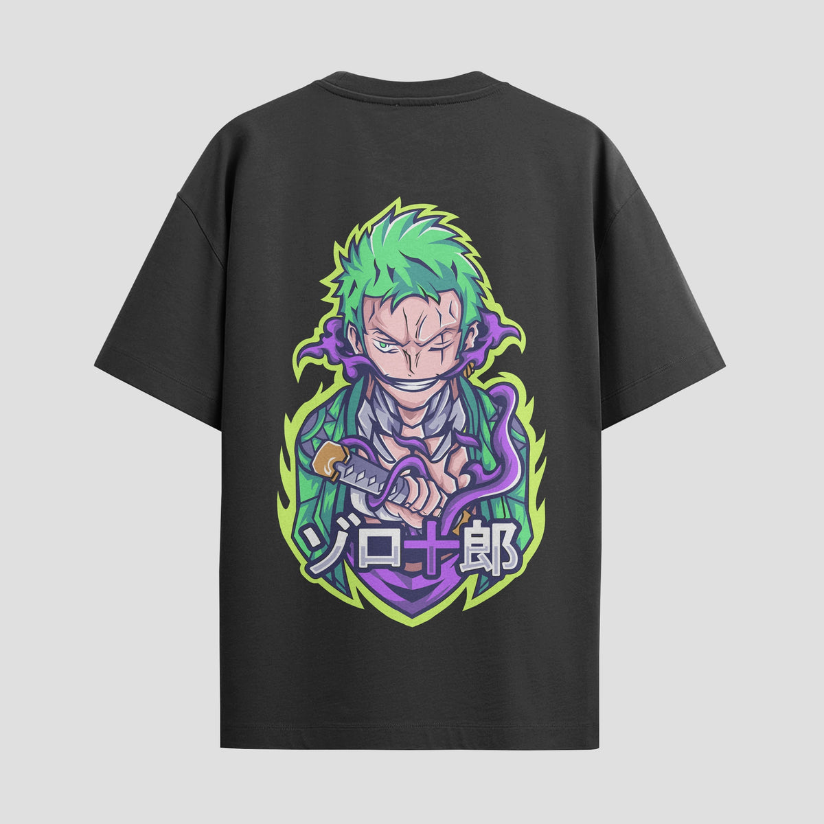 Playera urbana de anime y gaming ExtraLife MX, corte Classic Premium unisex ligero y transpirable en color Deep Black y Pure White, ropa de uso diario para gym y casual.