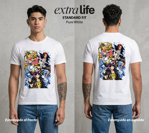 Mar de los Piratas | La Busqueda del Bien #03403 - Playera Standard Fit | Pure White - Foto en modelo