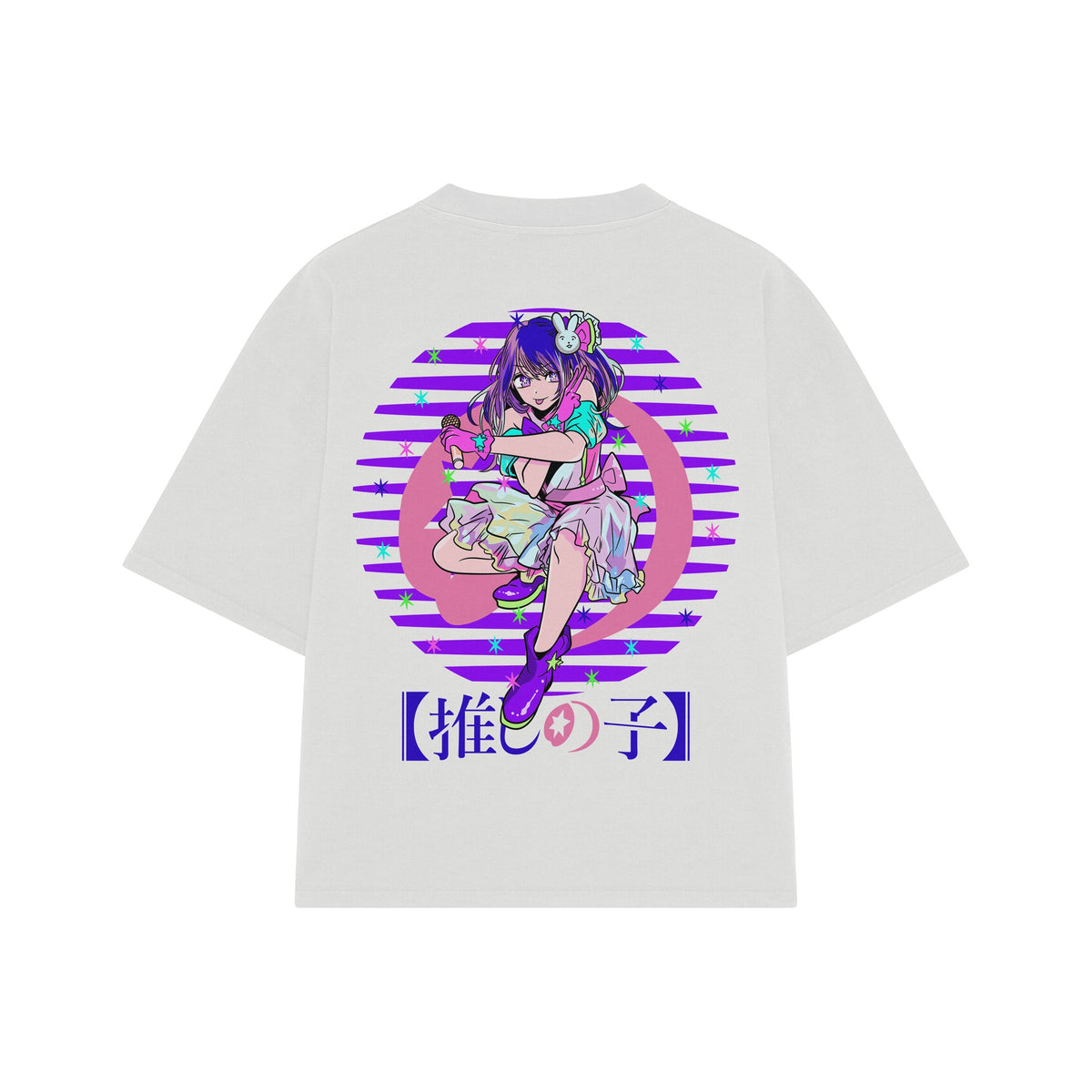Playera streetwear premium de anime y gaming ExtraLife MX, corte oversized drop shoulder ligero y fresco en color Deep Black y Off-White, moda urbana mexicana de culto.