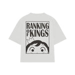 Playera streetwear premium de anime y gaming ExtraLife MX, corte oversized drop shoulder ligero y fresco en color Deep Black y Off-White, moda urbana mexicana de culto.