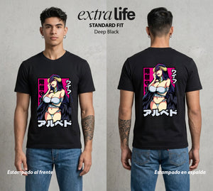 El Senor de las Mazmorras | La Guardian del Lord #03440 - Playera Standard Fit | Deep Black - Foto en modelo