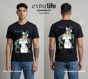El Senor de las Mazmorras | La Guardian del Lord #03444 - Playera Standard Fit | Deep Black - Foto en modelo
