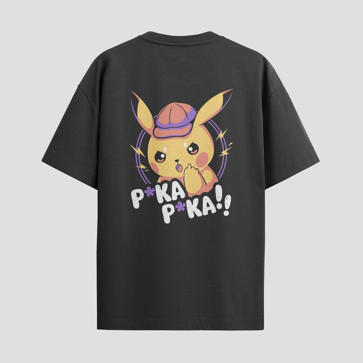 Playera urbana de anime y gaming ExtraLife MX, corte Classic Premium unisex ligero y transpirable en color Deep Black y Pure White, ropa de uso diario para gym y casual.