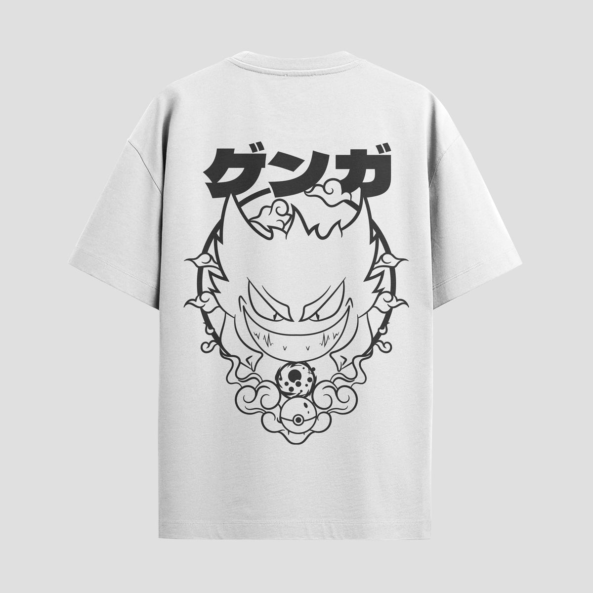 Playera urbana de anime y gaming ExtraLife MX, corte Classic Premium unisex ligero y transpirable en color Deep Black y Pure White, ropa de uso diario para gym y casual.