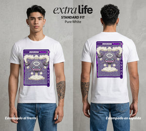 El Mundo Entrenador | El Mega Veneno #03523 - Playera Standard Fit | Pure White - Foto en modelo