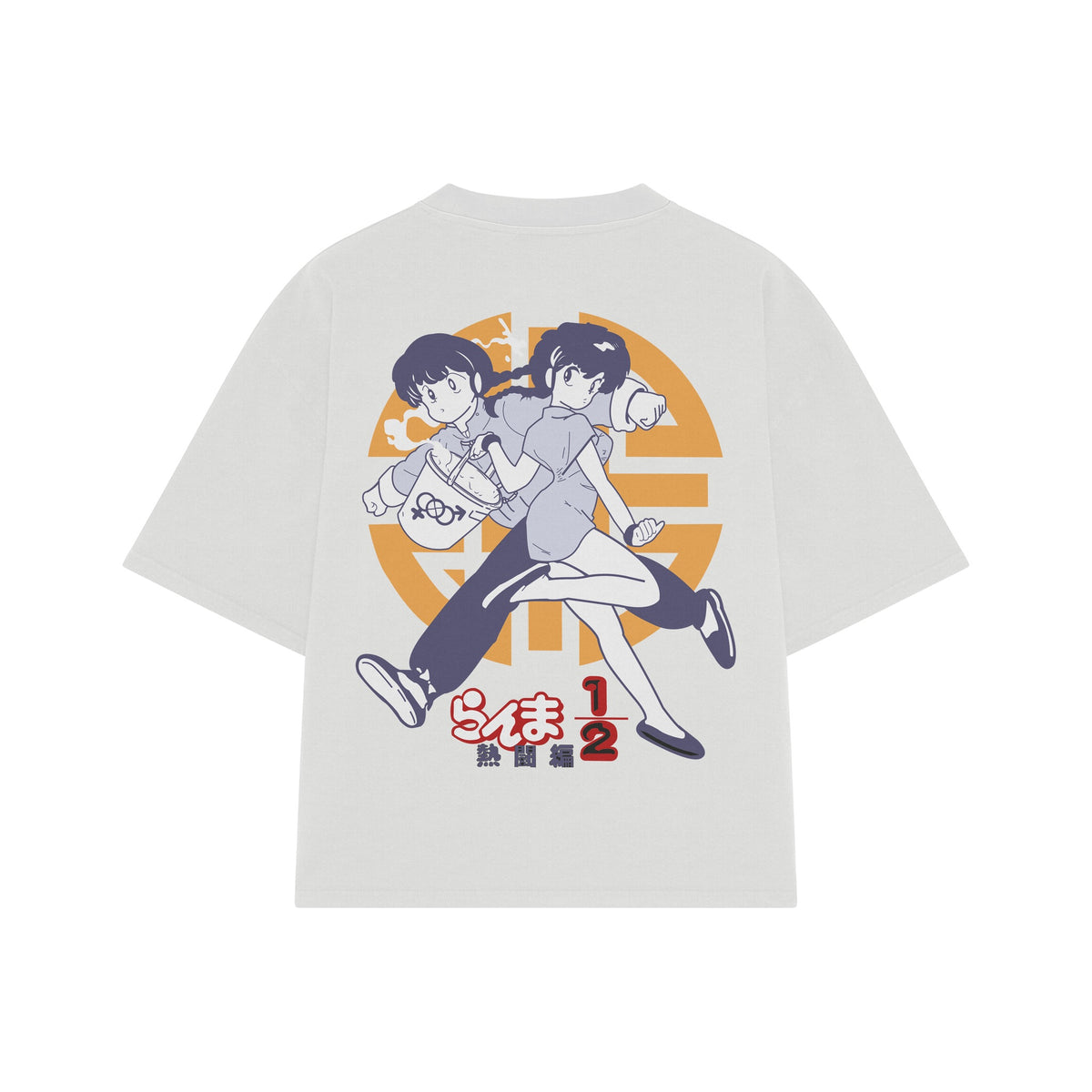 Playera streetwear premium de anime y gaming ExtraLife MX, corte oversized drop shoulder ligero y fresco en color Deep Black y Off-White, moda urbana mexicana de culto.