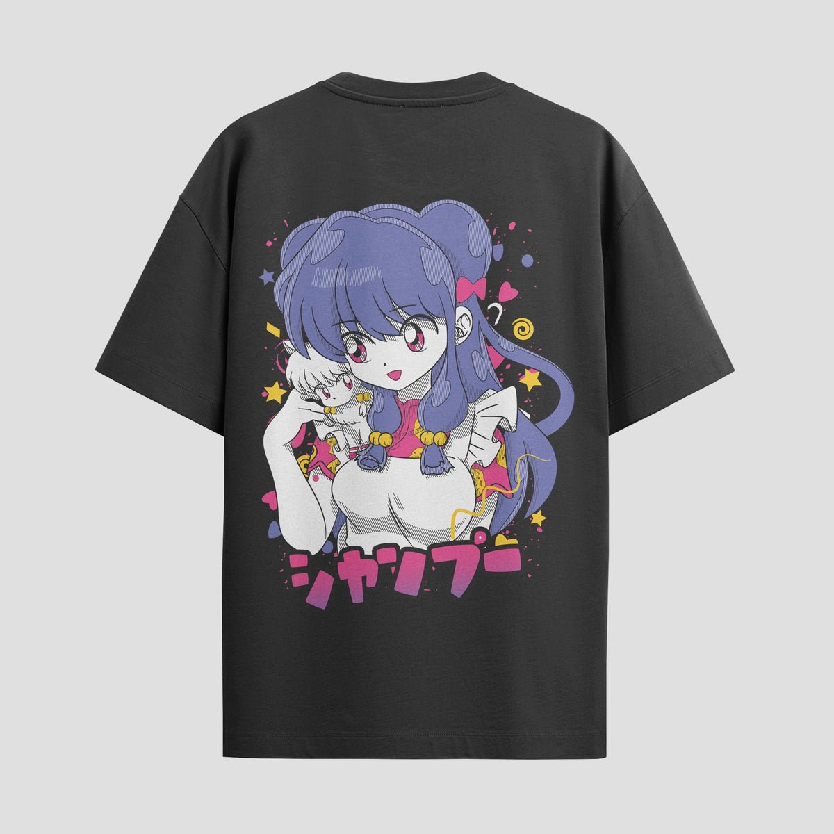 Playera urbana de anime y gaming ExtraLife MX, corte Classic Premium unisex ligero y transpirable en color Deep Black y Pure White, ropa de uso diario para gym y casual.