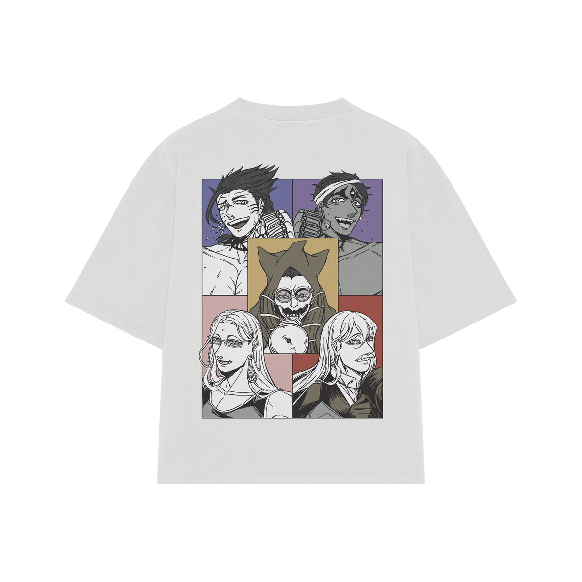 Playera streetwear premium de anime y gaming ExtraLife MX, corte oversized drop shoulder ligero y fresco en color Deep Black y Off-White, moda urbana mexicana de culto.
