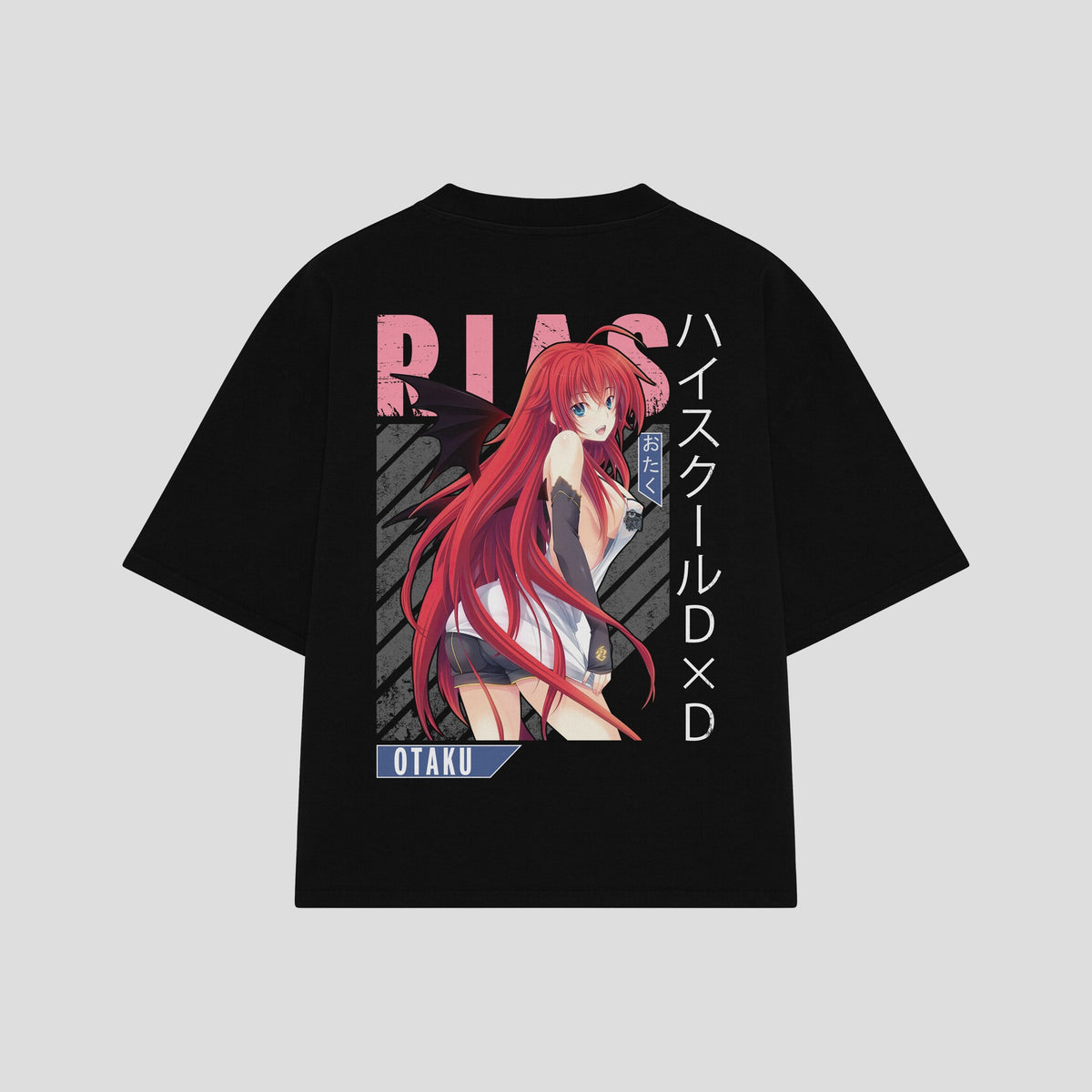 Playera streetwear premium de anime y gaming ExtraLife MX, corte oversized drop shoulder ligero y fresco en color Deep Black y Off-White, moda urbana mexicana de culto.