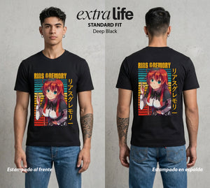 El Club del Diablo | La Reina del Diablo #03683 - Playera Standard Fit | Deep Black - Foto en modelo