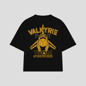 Playera streetwear premium de anime y gaming ExtraLife MX, corte oversized drop shoulder ligero y fresco en color Deep Black y Off-White, moda urbana mexicana de culto.