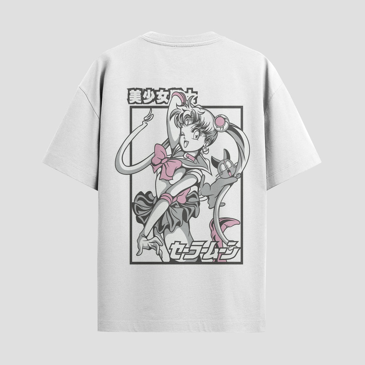 Playera urbana de anime y gaming ExtraLife MX, corte Classic Premium unisex ligero y transpirable en color Deep Black y Pure White, ropa de uso diario para gym y casual.
