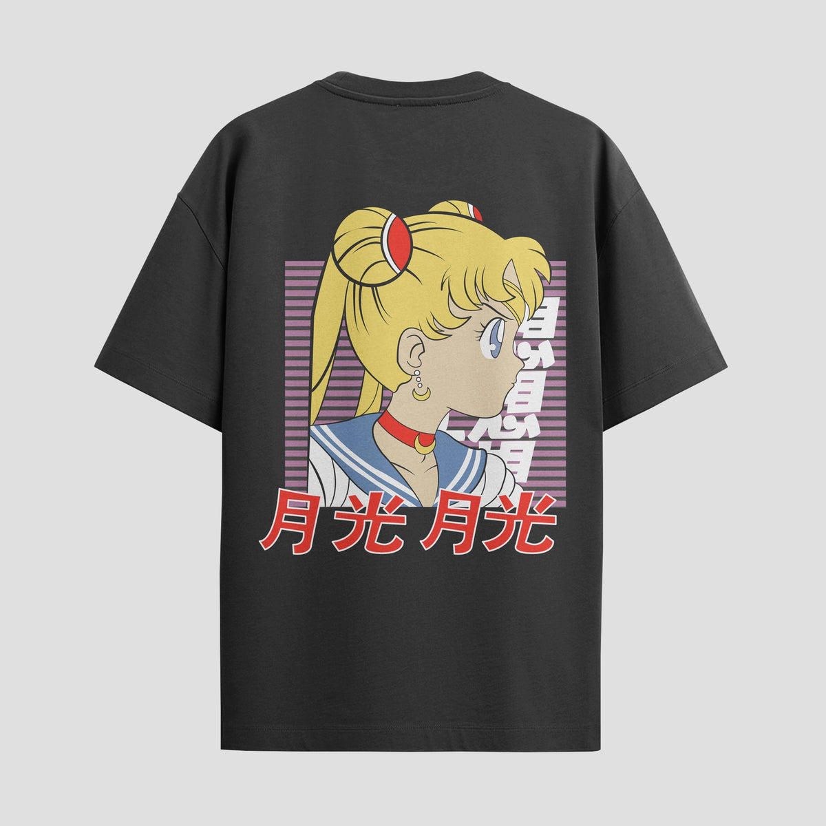 Playera urbana de anime y gaming ExtraLife MX, corte Classic Premium unisex ligero y transpirable en color Deep Black y Pure White, ropa de uso diario para gym y casual.
