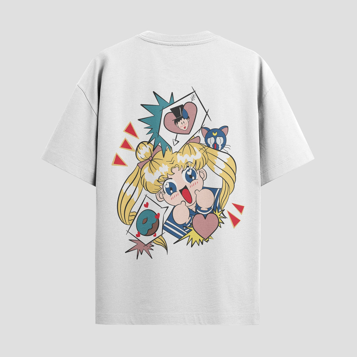 Playera urbana de anime y gaming ExtraLife MX, corte Classic Premium unisex ligero y transpirable en color Deep Black y Pure White, ropa de uso diario para gym y casual.