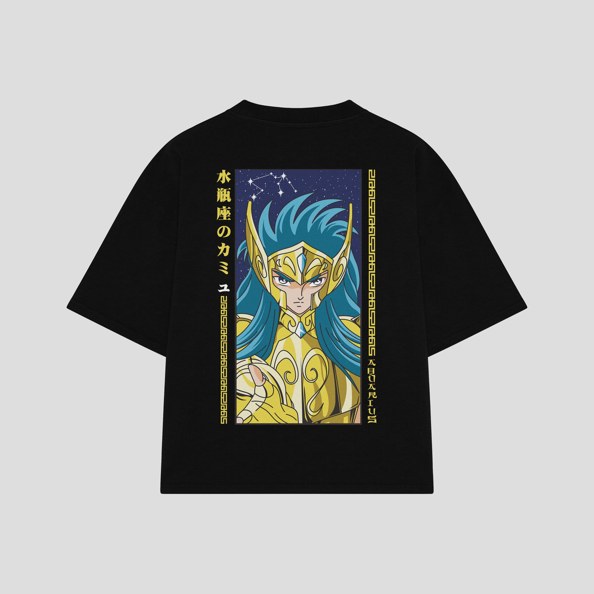 Playera streetwear premium de anime y gaming ExtraLife MX, corte oversized drop shoulder ligero y fresco en color Deep Black y Off-White, moda urbana mexicana de culto.