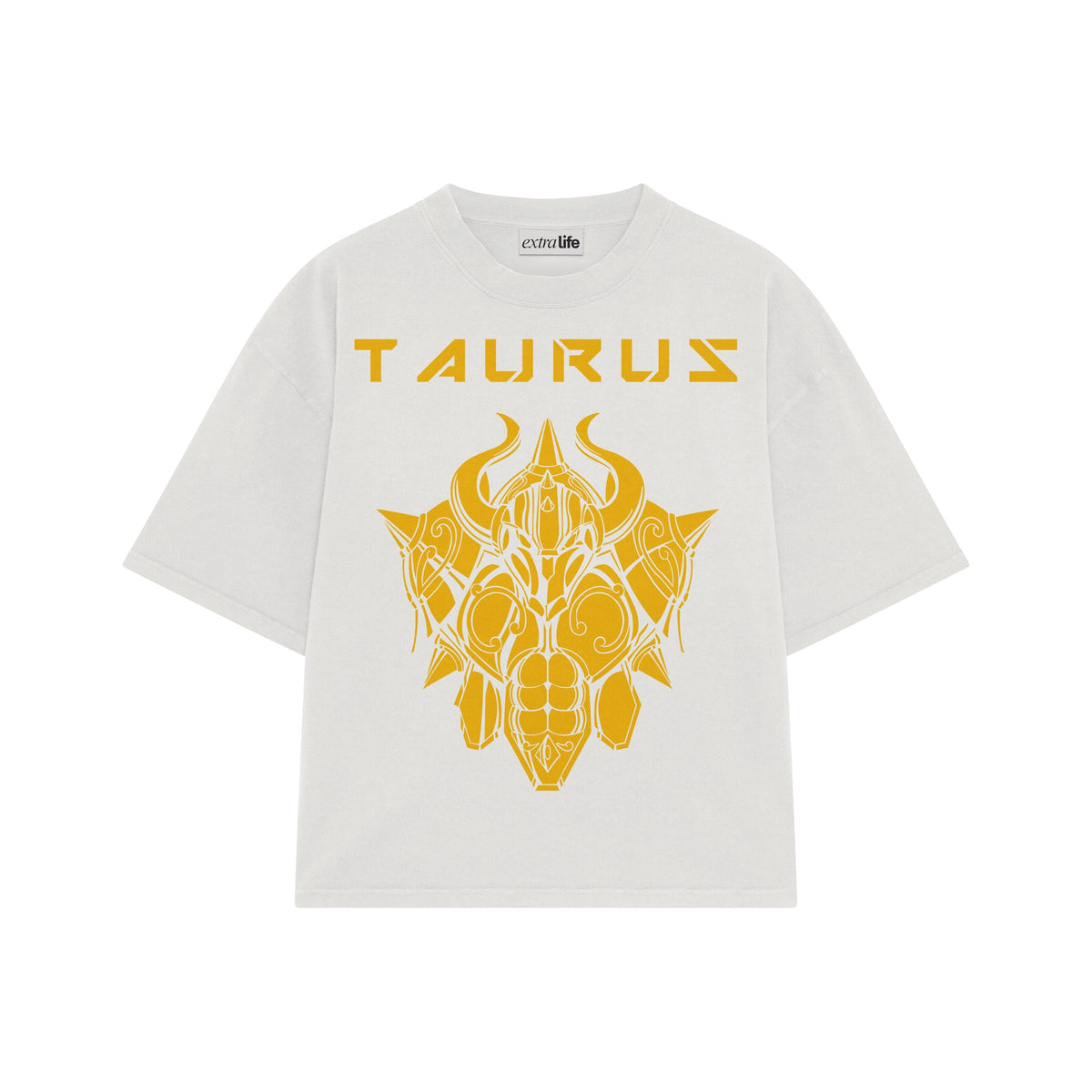 Playera streetwear premium de anime y gaming ExtraLife MX, corte oversized drop shoulder ligero y fresco en color Deep Black y Off-White, moda urbana mexicana de culto.