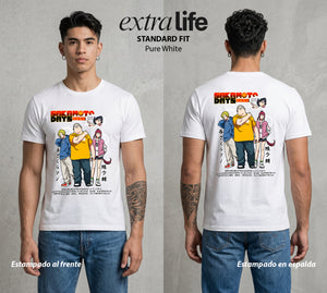 El Retirado Letal | El Equipo del Bien #03871 - Playera Standard Fit | Pure White - Foto en modelo