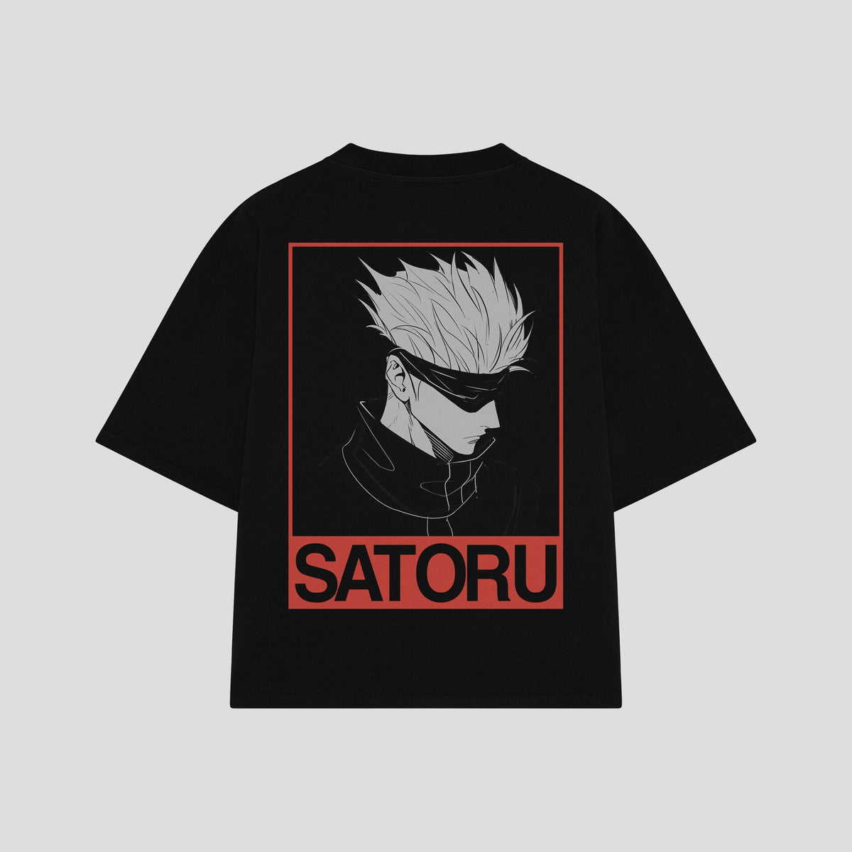 Playera streetwear premium de anime y gaming ExtraLife MX, corte oversized drop shoulder ligero y fresco en color Deep Black y Off-White, moda urbana mexicana de culto.