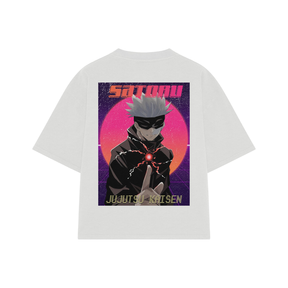 Playera streetwear premium de anime y gaming ExtraLife MX, corte oversized drop shoulder ligero y fresco en color Deep Black y Off-White, moda urbana mexicana de culto.