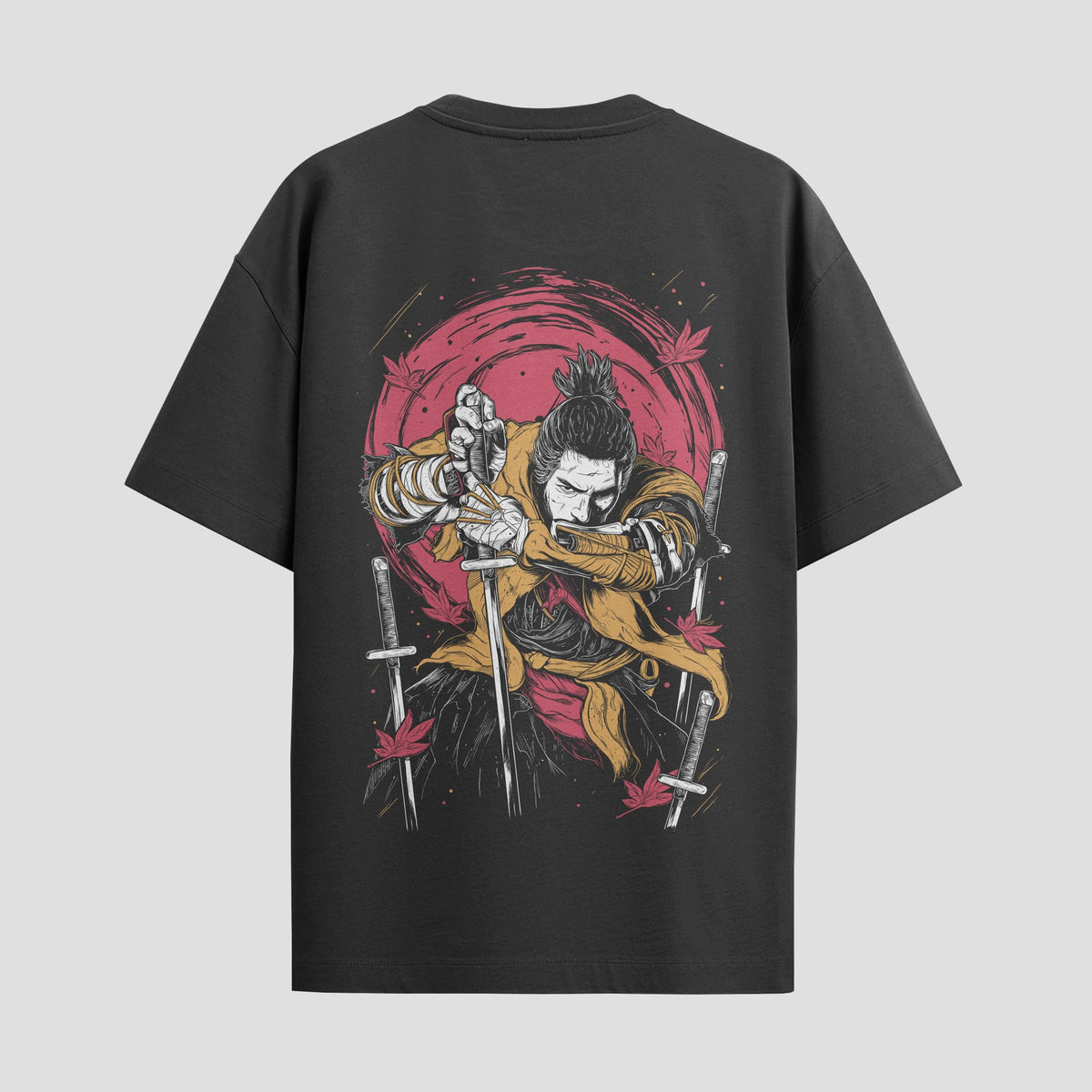Playera urbana de anime y gaming ExtraLife MX, corte Classic Premium unisex ligero y transpirable en color Deep Black y Pure White, ropa de uso diario para gym y casual.