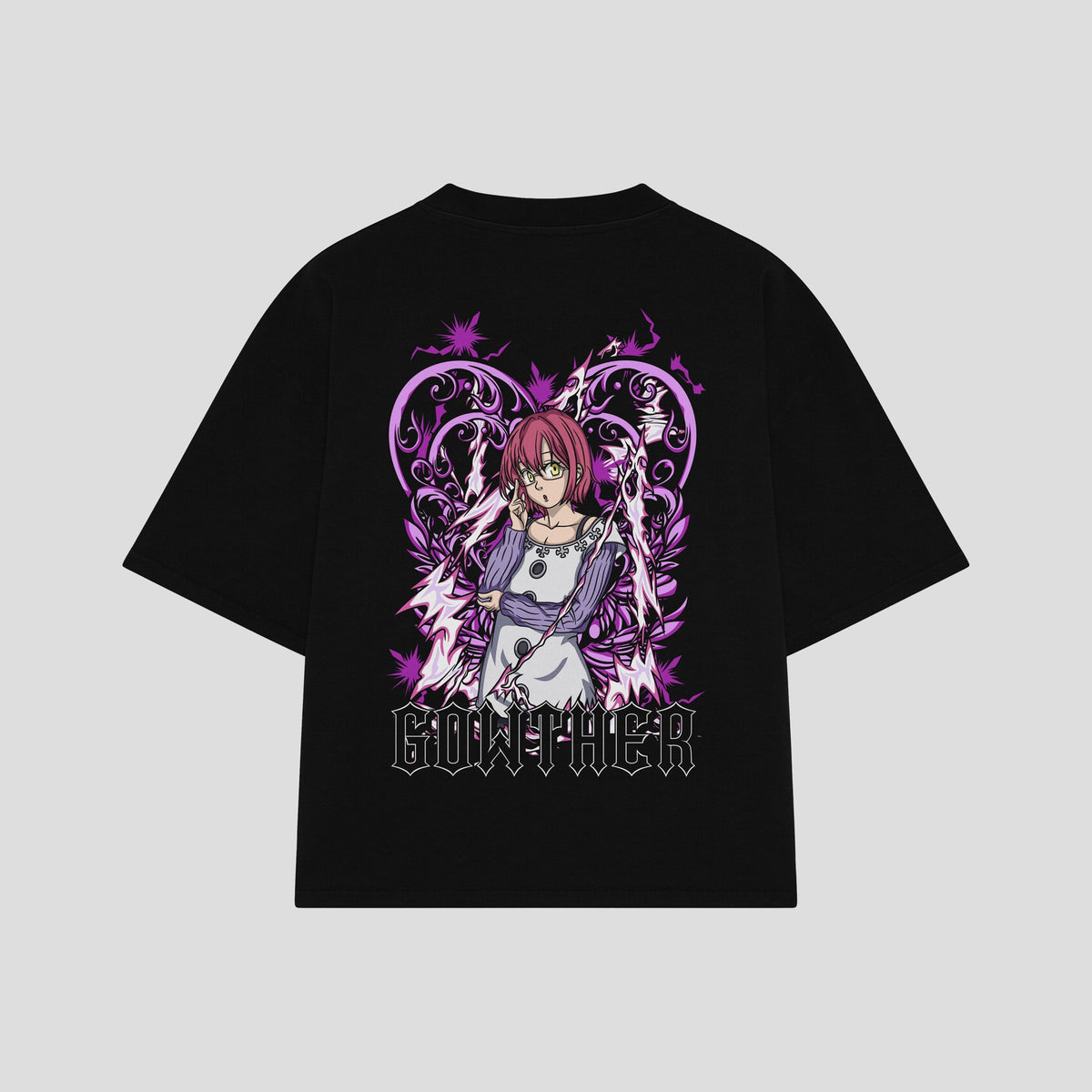Playera streetwear premium de anime y gaming ExtraLife MX, corte oversized drop shoulder ligero y fresco en color Deep Black y Off-White, moda urbana mexicana de culto.