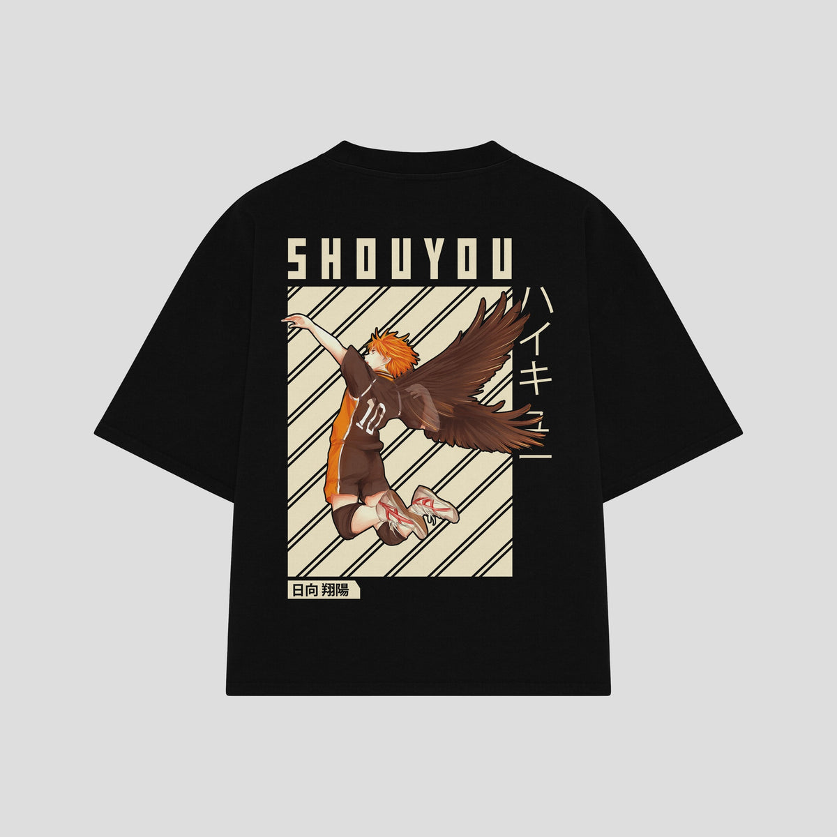 Playera streetwear premium de anime y gaming ExtraLife MX, corte oversized drop shoulder ligero y fresco en color Deep Black y Off-White, moda urbana mexicana de culto.