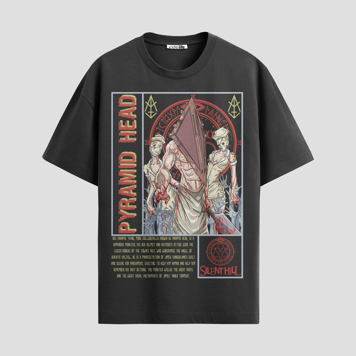 Playera urbana de anime y gaming ExtraLife MX, corte Classic Premium unisex ligero y transpirable en color Deep Black y Pure White, ropa de uso diario para gym y casual.