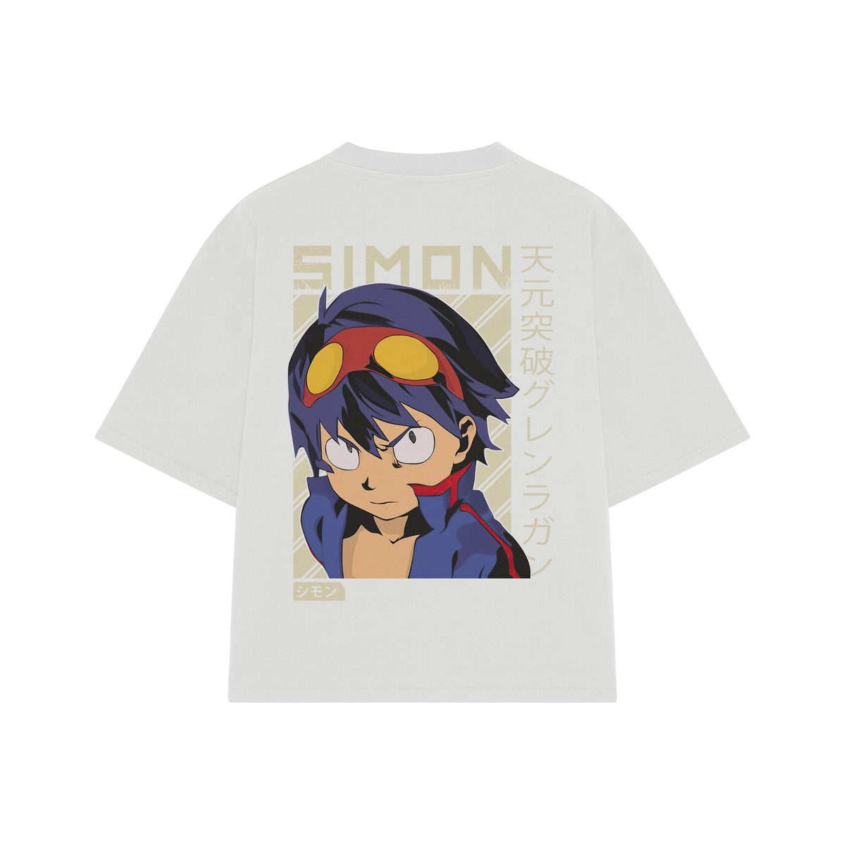 Playera streetwear premium de anime y gaming ExtraLife MX, corte oversized drop shoulder ligero y fresco en color Deep Black y Off-White, moda urbana mexicana de culto.