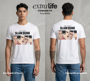 La Cancha del Destino | El Equipo del Bien #04022 - Playera Standard Fit | Pure White - Foto en modelo