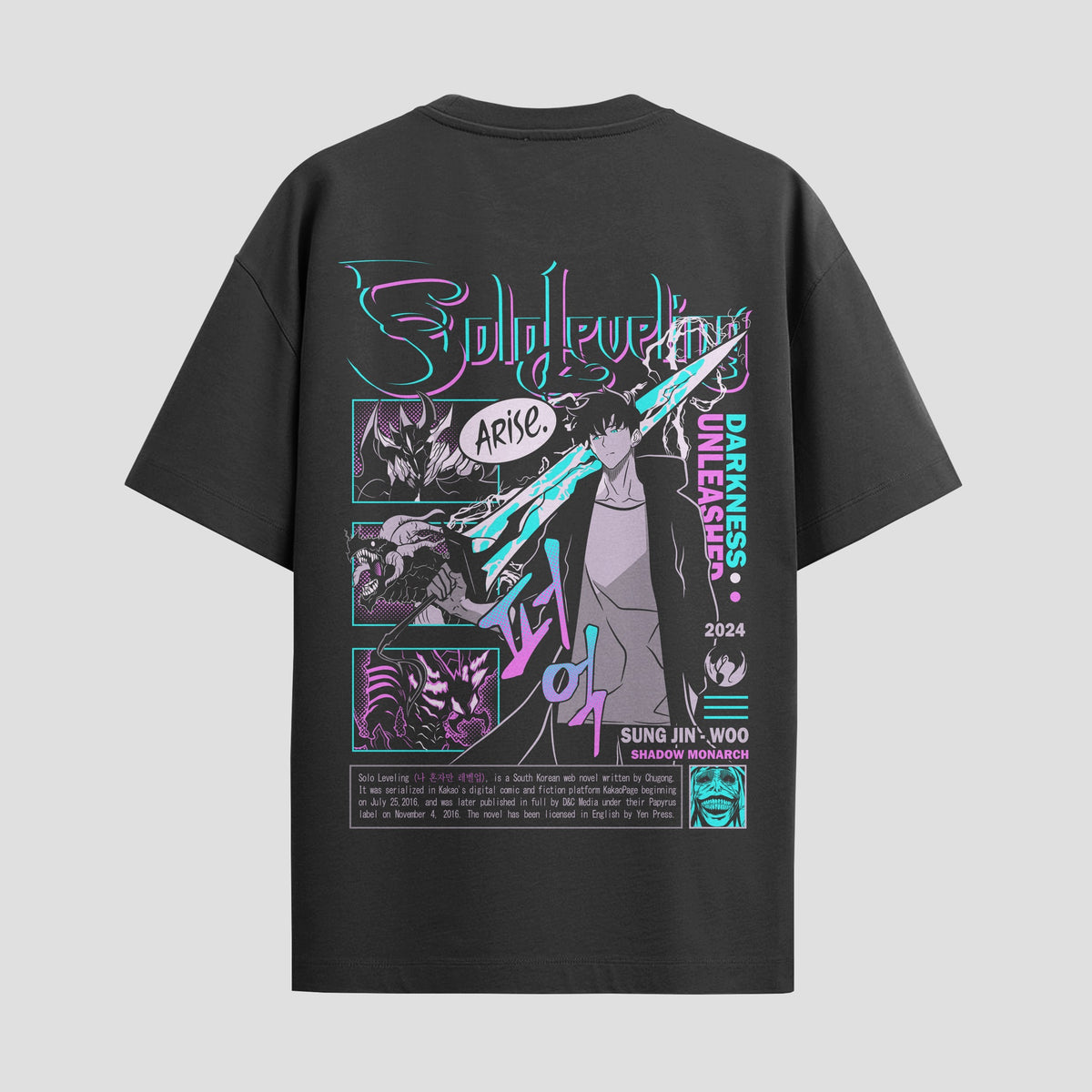 Playera urbana de anime y gaming ExtraLife MX, corte Classic Premium unisex ligero y transpirable en color Deep Black y Pure White, ropa de uso diario para gym y casual.