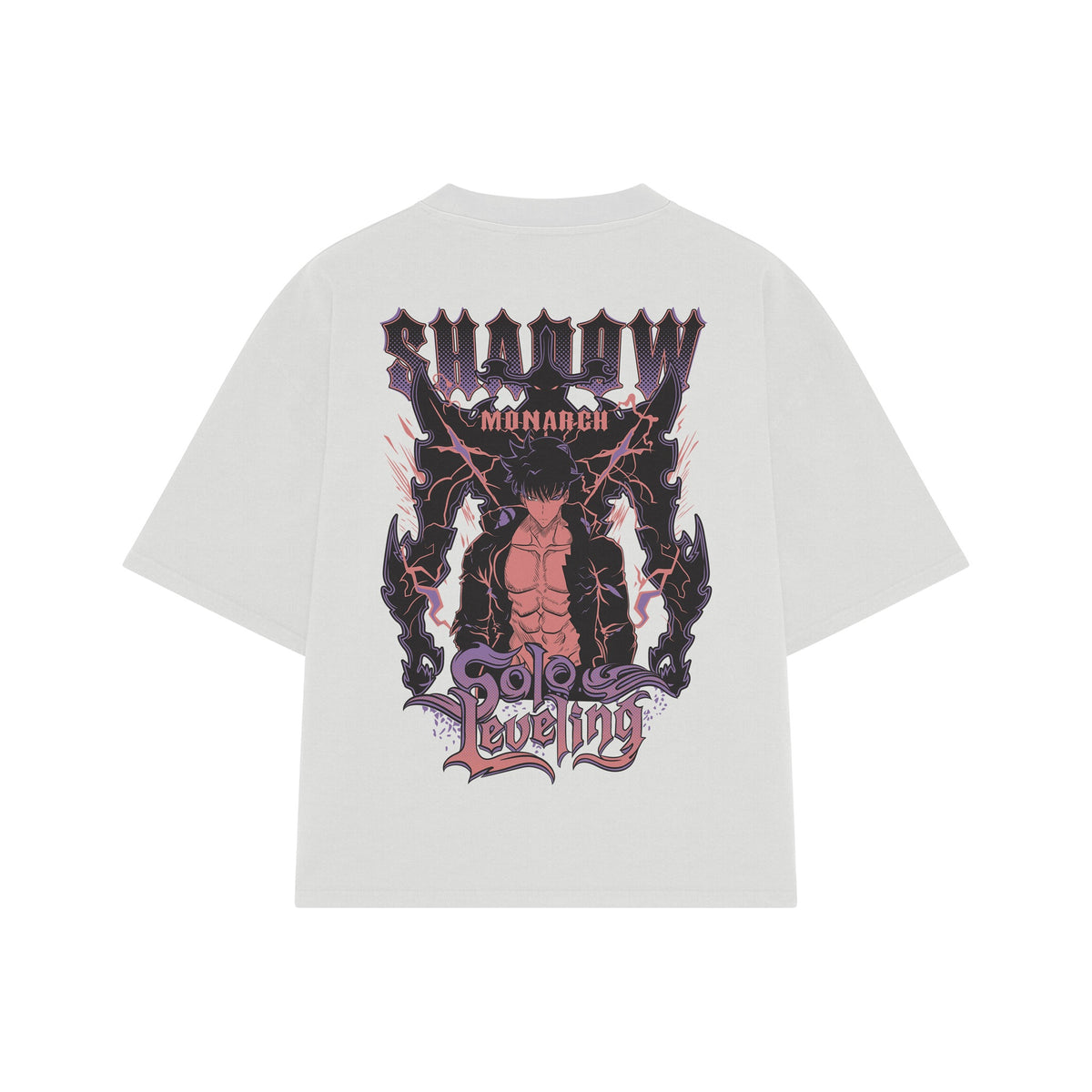 Playera streetwear premium de anime y gaming ExtraLife MX, corte oversized drop shoulder ligero y fresco en color Deep Black y Off-White, moda urbana mexicana de culto.