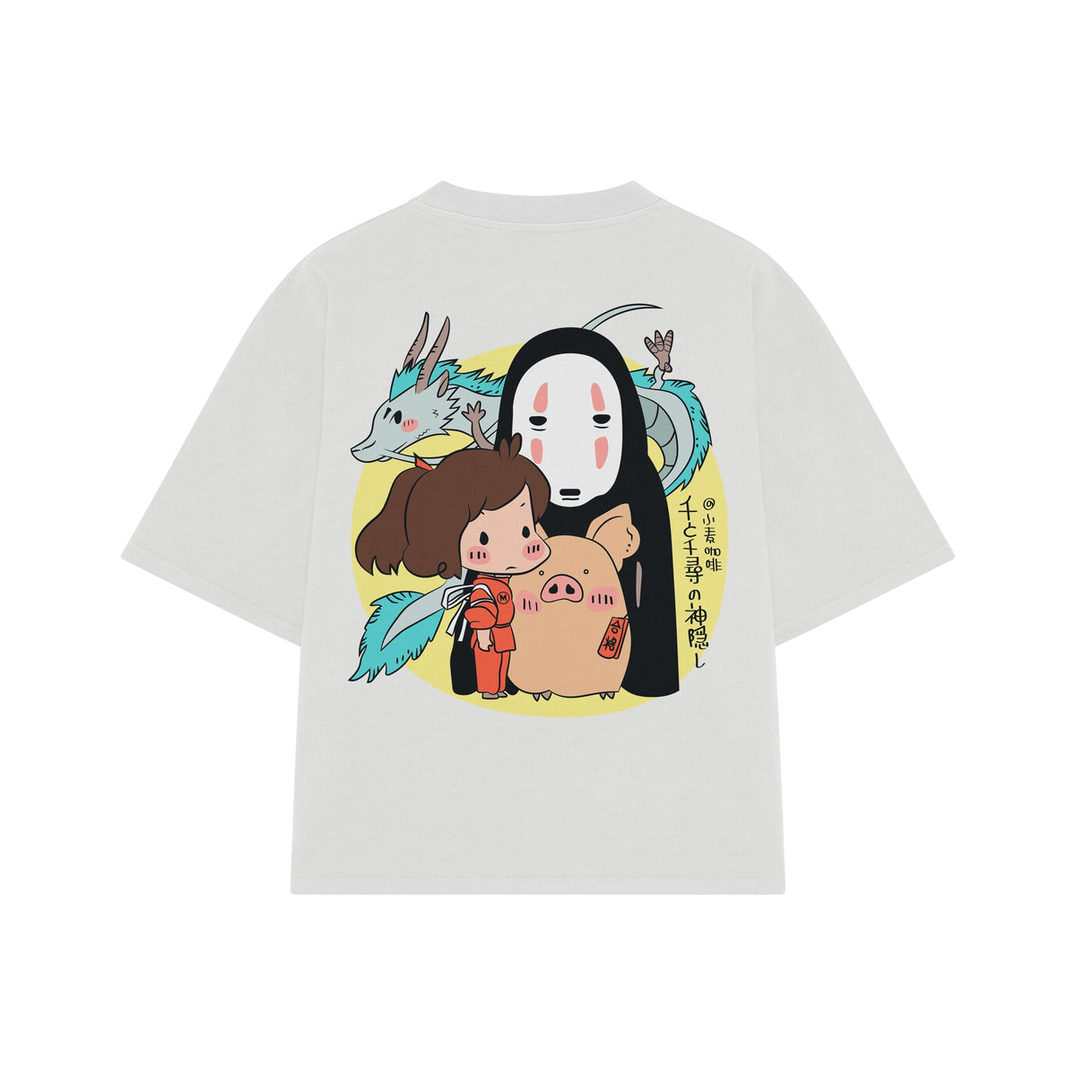 Playera streetwear premium de anime y gaming ExtraLife MX, corte oversized drop shoulder ligero y fresco en color Deep Black y Off-White, moda urbana mexicana de culto.
